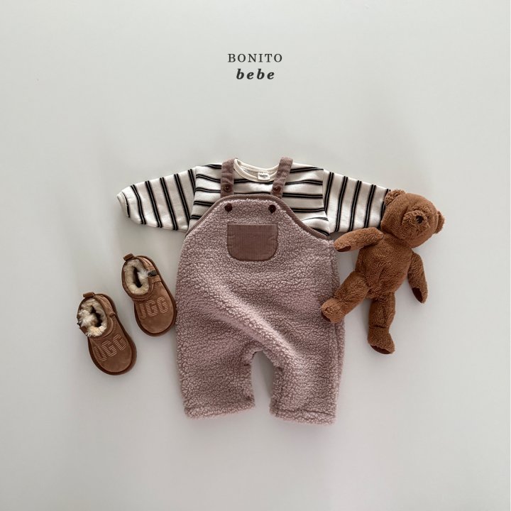 <b>BONITO連身衣</b>Winter 뽀글멜빵팬츠 3-18M