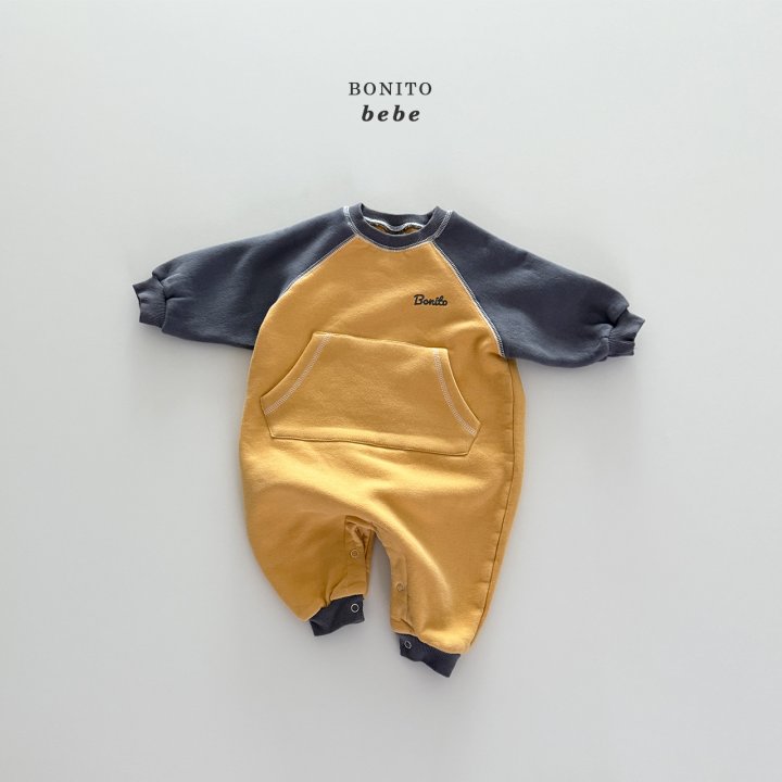 <b>BONITO連身衣</b>Winter 가이루빠캥거루슈트 3-18M