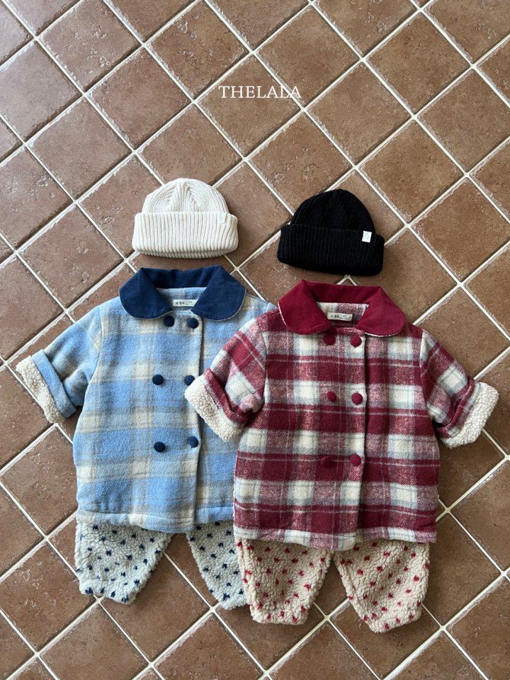<b>THELALA外套</b>Winter모네체크JK 65-115CM