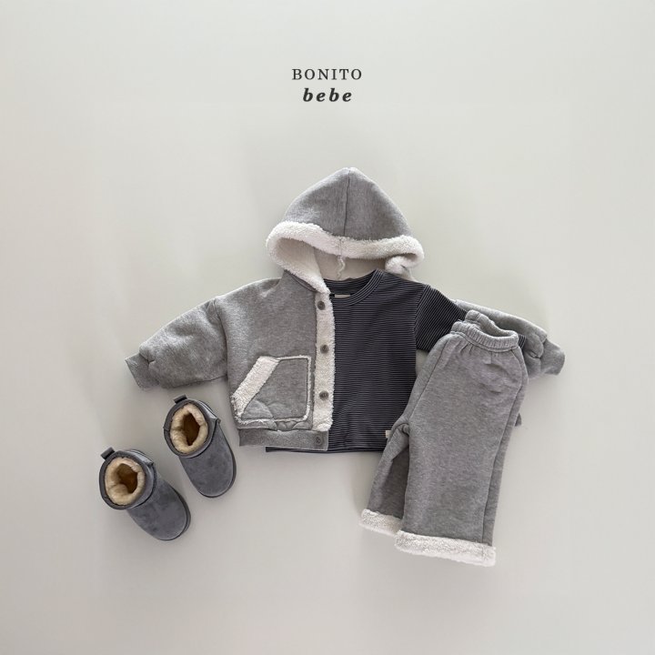 <b>BONITO外套</b>Winter 데끼보아후드가디건  3-18M