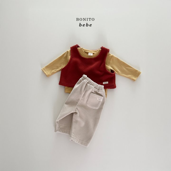 <b>BONITO上衣</b>Winter 잔st기모티 3-18M