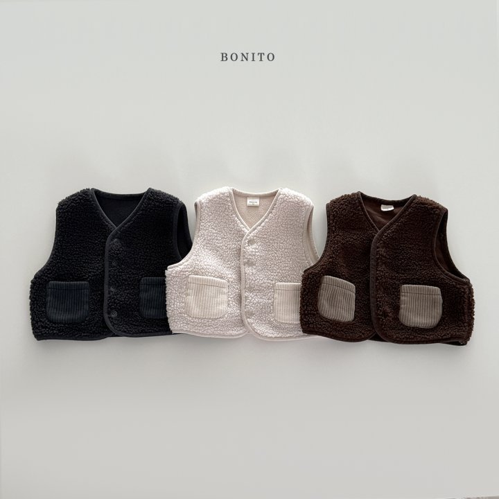 <b>BONITO背心</b>Winter 덤블조끼  3-18M