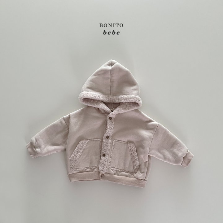 <b>BONITO外套</b>Winter 데끼보아후드가디건  3-18M
