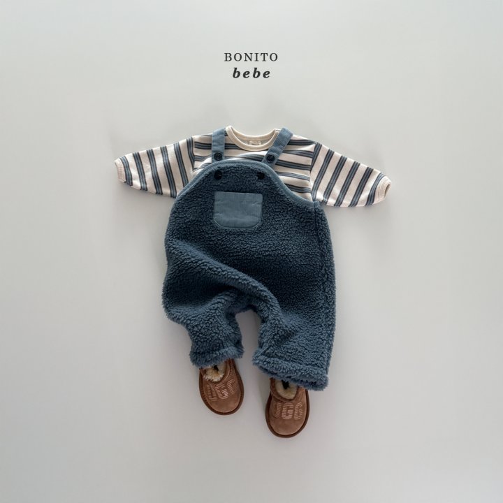 <b>BONITO連身衣</b>Winter 뽀글멜빵팬츠 3-18M
