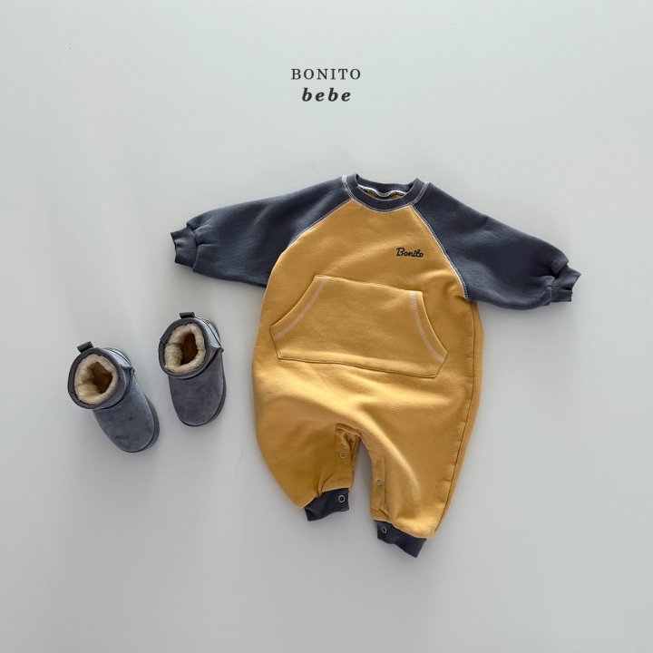 <b>BONITO連身衣</b>Winter 가이루빠캥거루슈트 3-18M