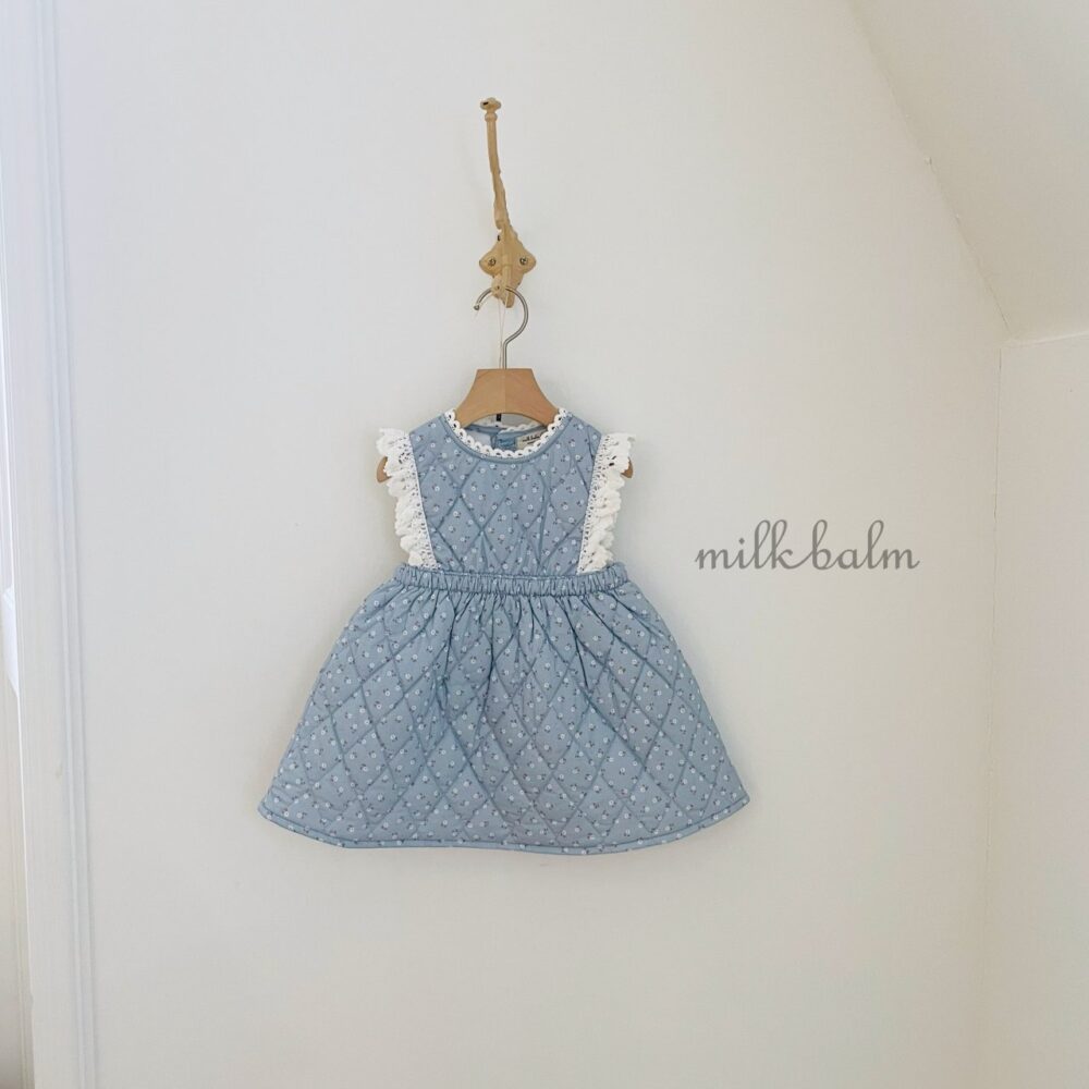 <b>MILKBALM洋裝</b>Winter 로라퀼팅75-125CM