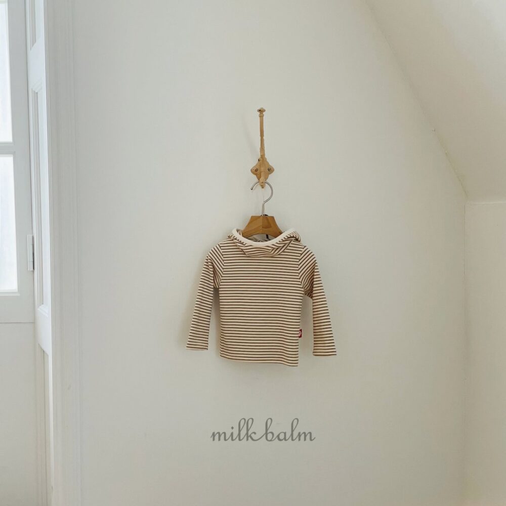 <b>MILKBALM連帽T恤</b>Winter 단가라 후드T 75-125CM