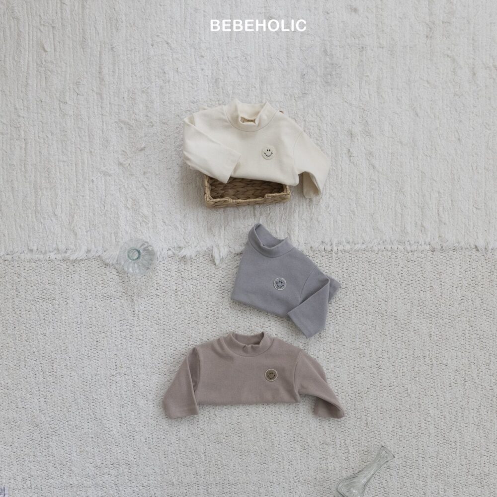 <b>BEBEHOLIC上衣</b>Winter 스마일반폴라티 3-18M