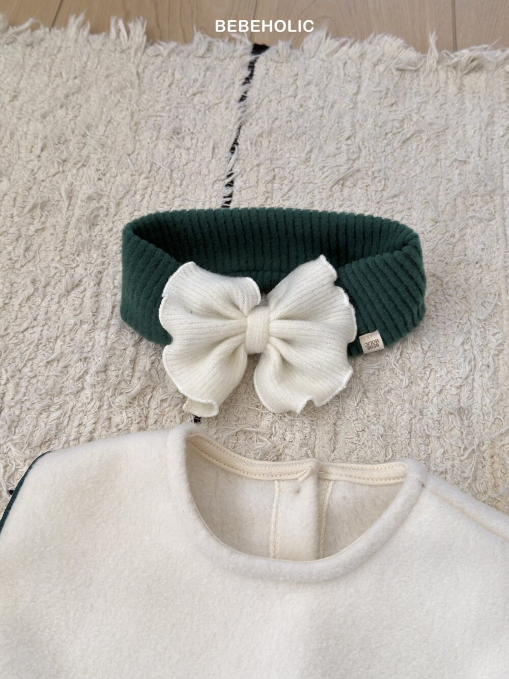 <b>BEBEHOLIC髮飾</b>Winter 징글벨헤어밴드 3-18M