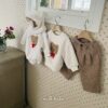<b>MILKBALM包屁衣</b>Winter 곰돌이 자수 슈트 0-18M