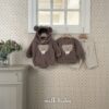 <b>MILKBALM包屁衣</b>Winter 곰돌이 자수 슈트 0-18M