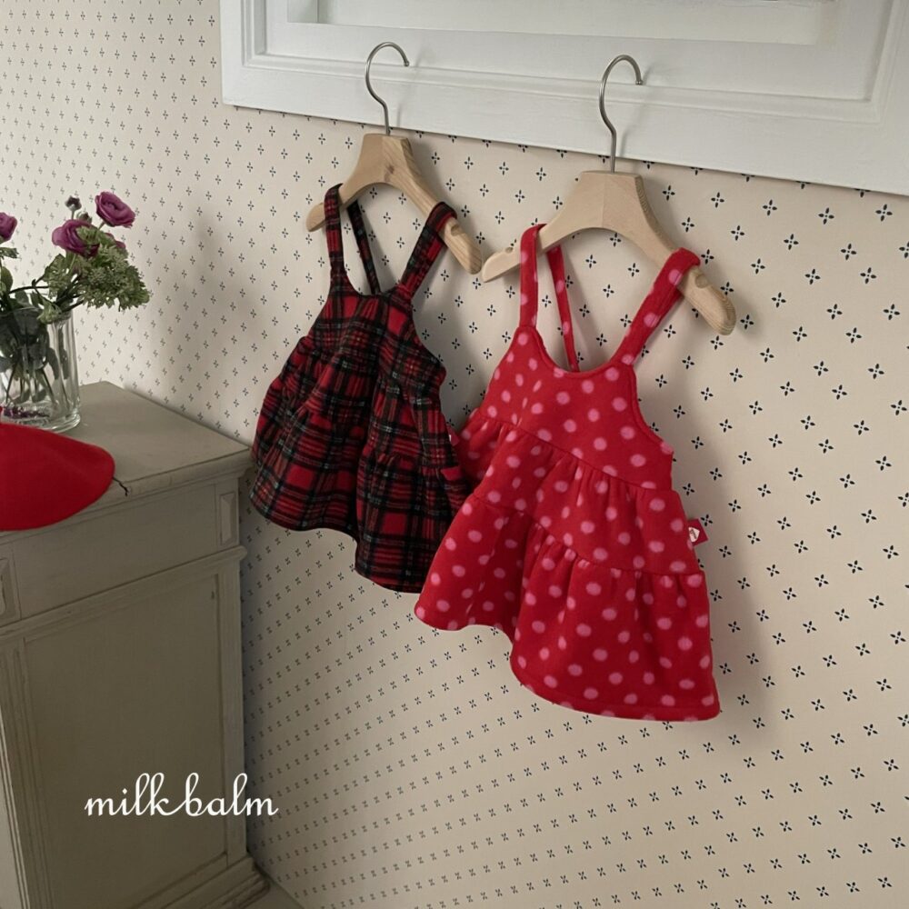 <b>MILKBALM洋裝</b>Winter 레아캉캉 75-125CM