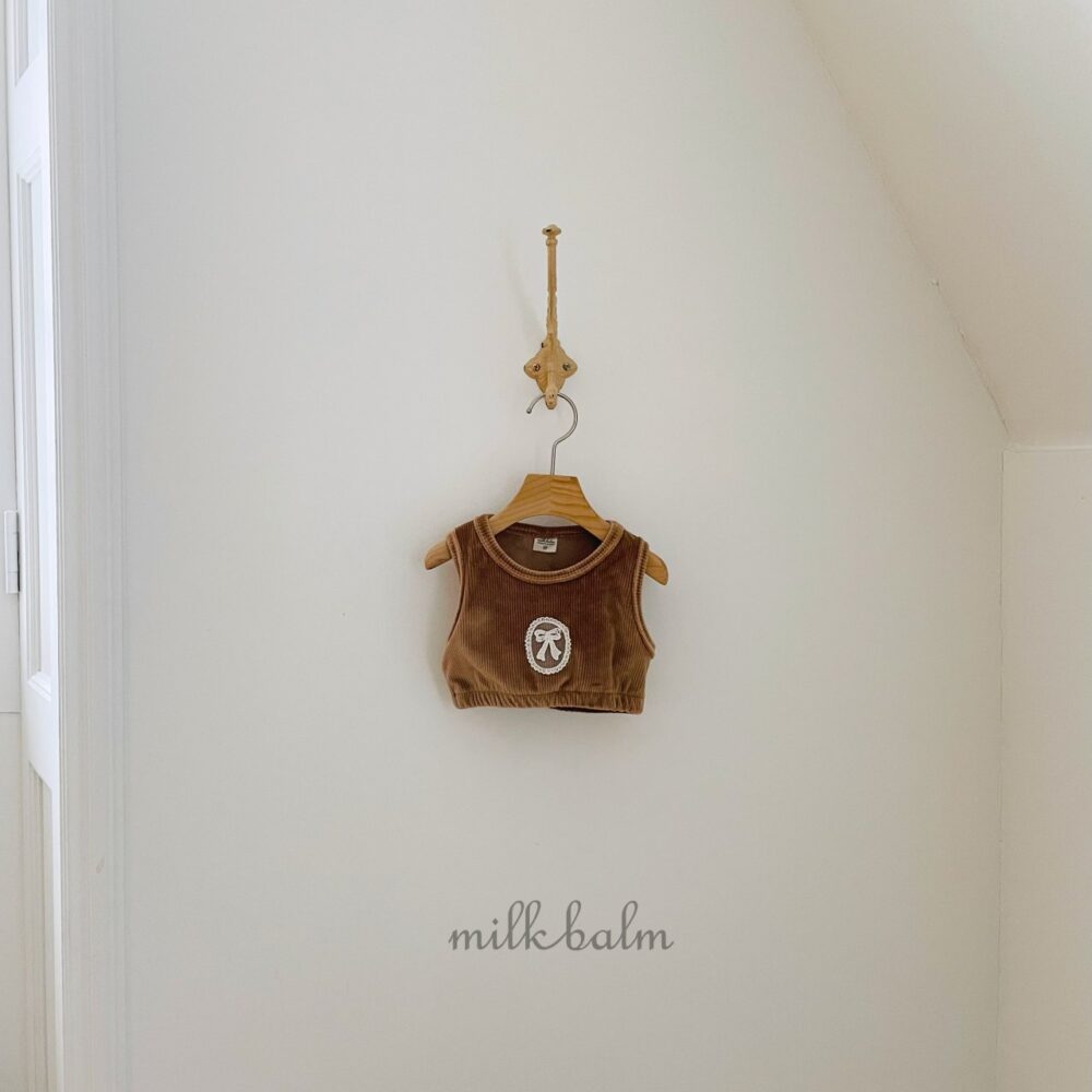 <b>MILKBALM背心</b>Winter 밍크 베스트 75-125CM