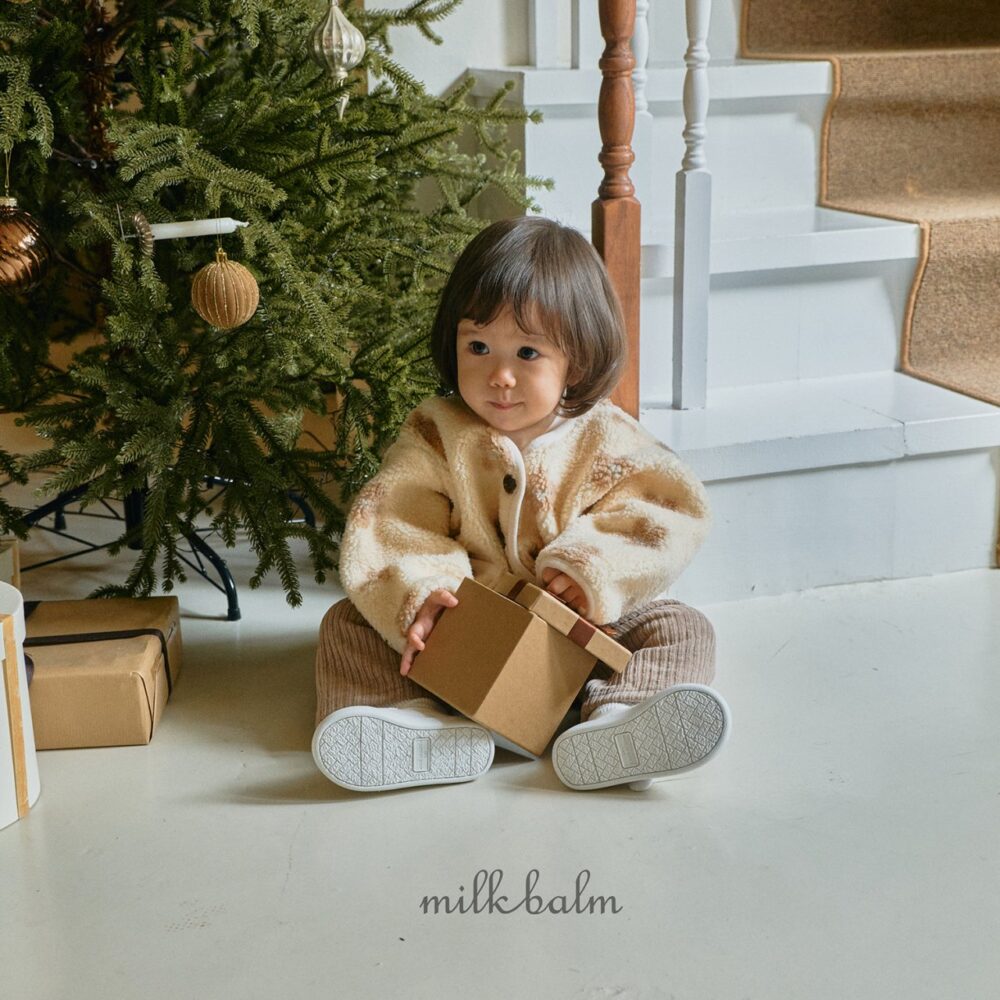 <b>MILKBALM外套</b>Winter 플라워 자켓 75-125CM