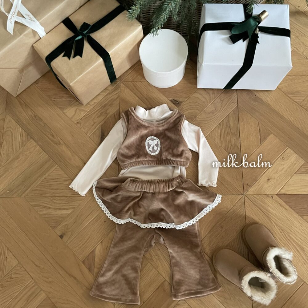 <b>MILKBALM背心</b>Winter 밍크 베스트 75-125CM