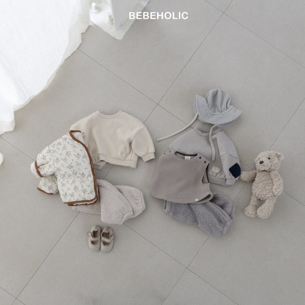 <b>BEBEHOLIC衛衣</b>Winter 모형빵떡맨투맨 3-18M
