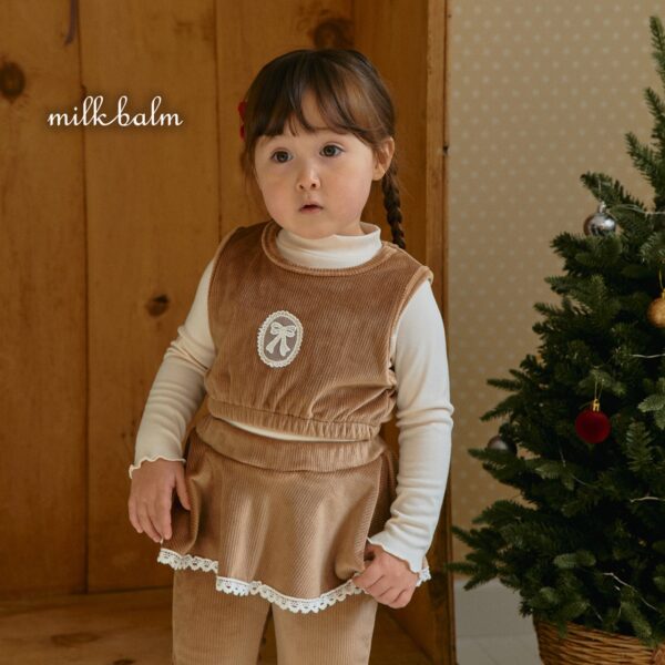 <b>MILKBALM背心</b>Winter 밍크 베스트 75-125CM