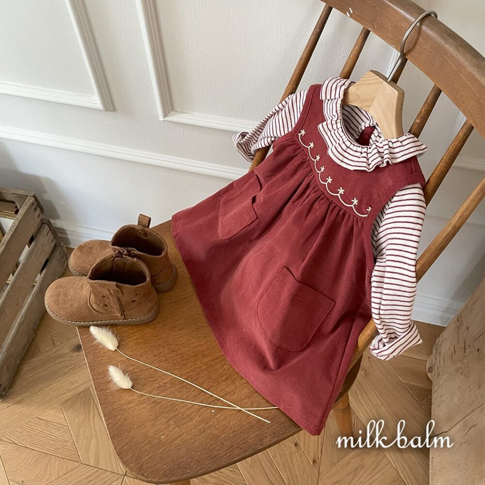 <b>MILKBALM洋裝</b>Winter 베일리 75-125CM