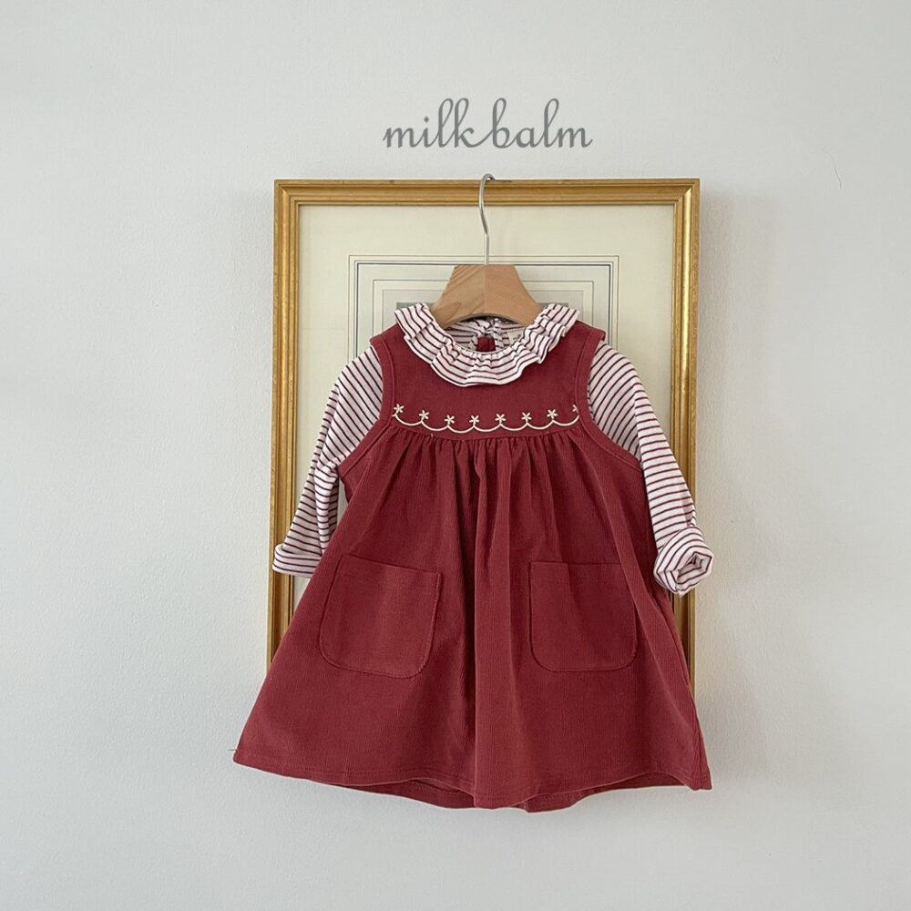 <b>MILKBALM洋裝</b>Winter 베일리 75-125CM