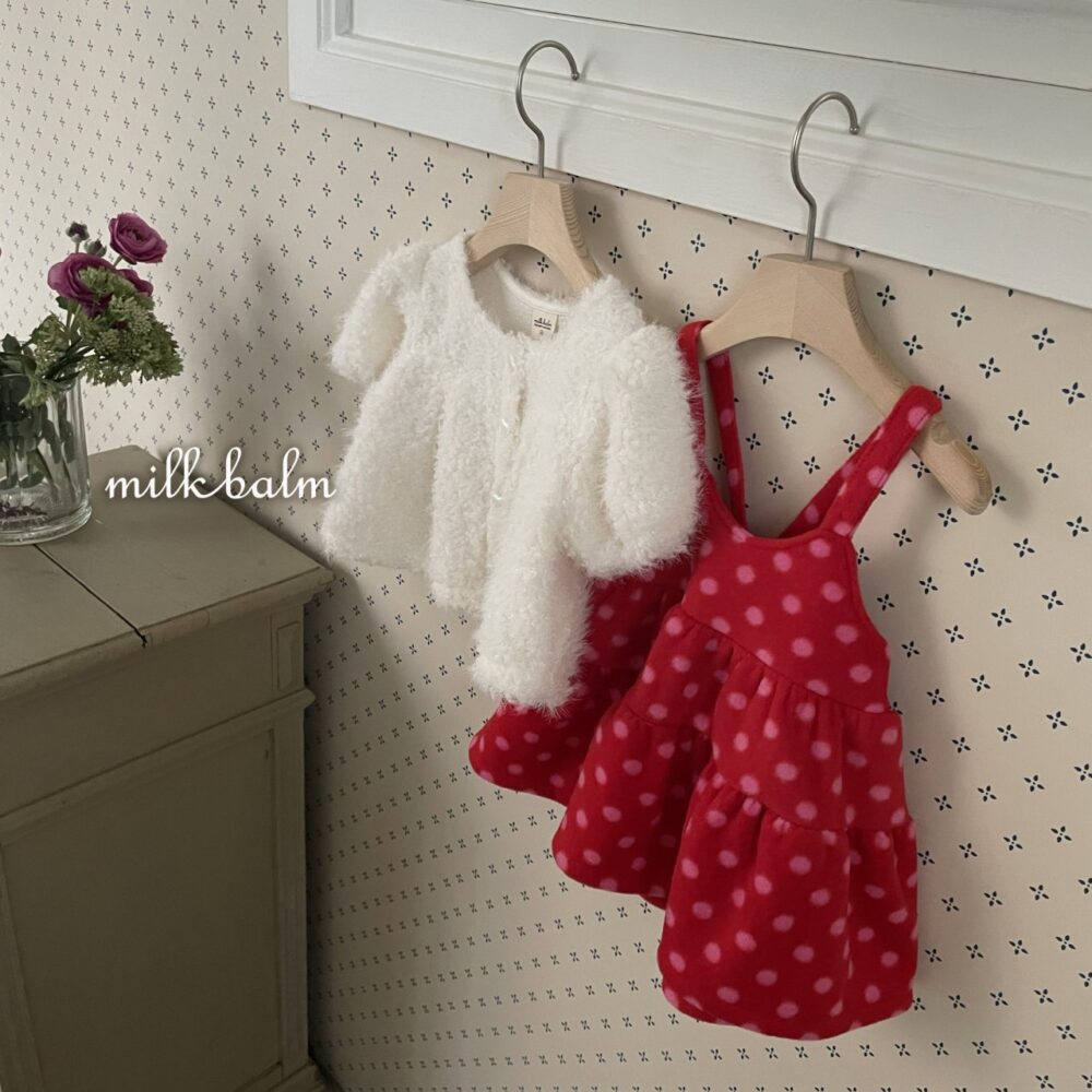 <b>MILKBALM洋裝</b>Winter 레아캉캉 75-125CM