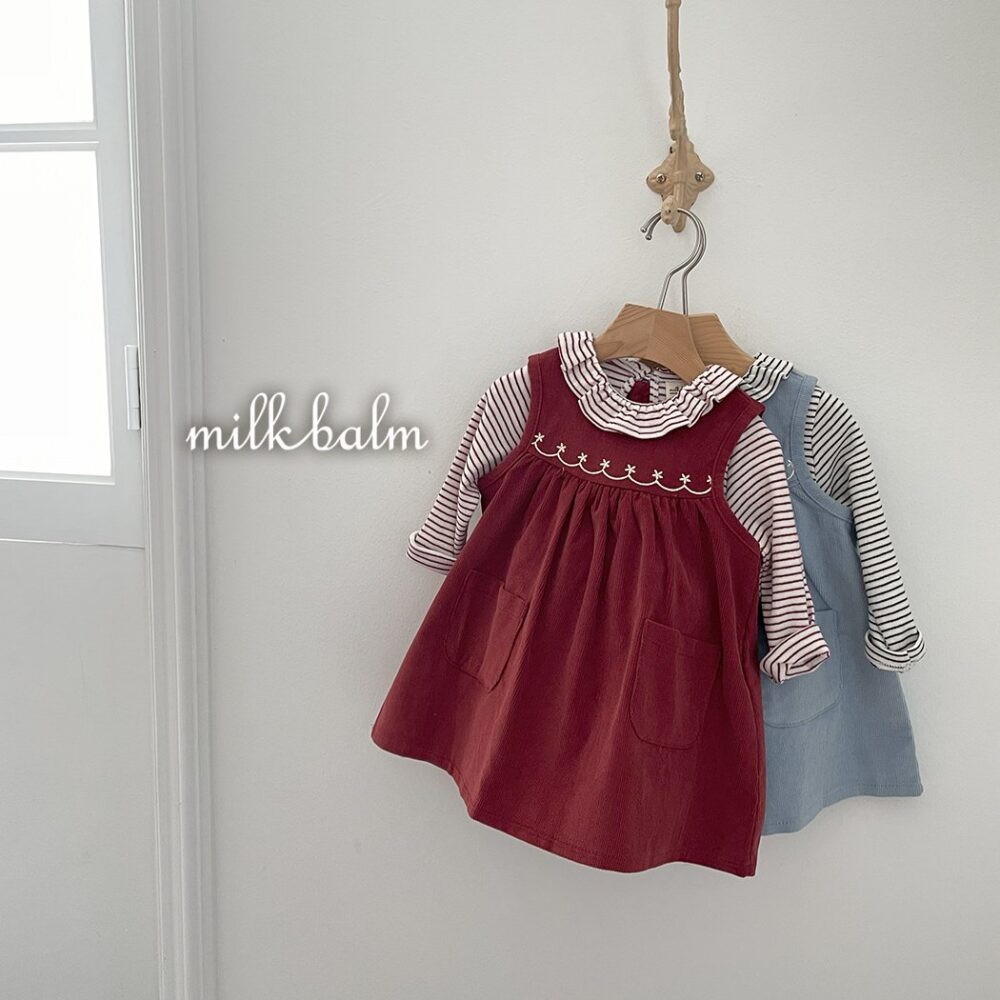 <b>MILKBALM洋裝</b>Winter 베일리 75-125CM