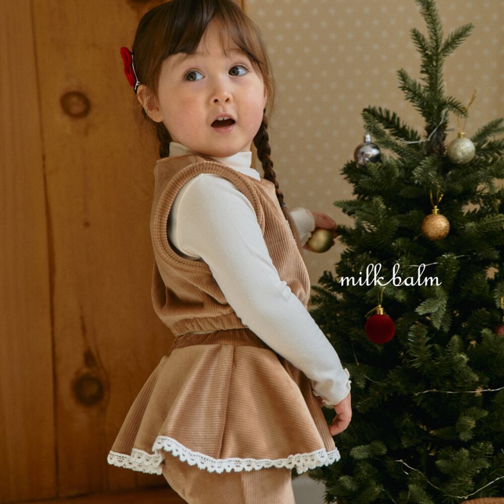 <b>MILKBALM背心</b>Winter 밍크 베스트 75-125CM
