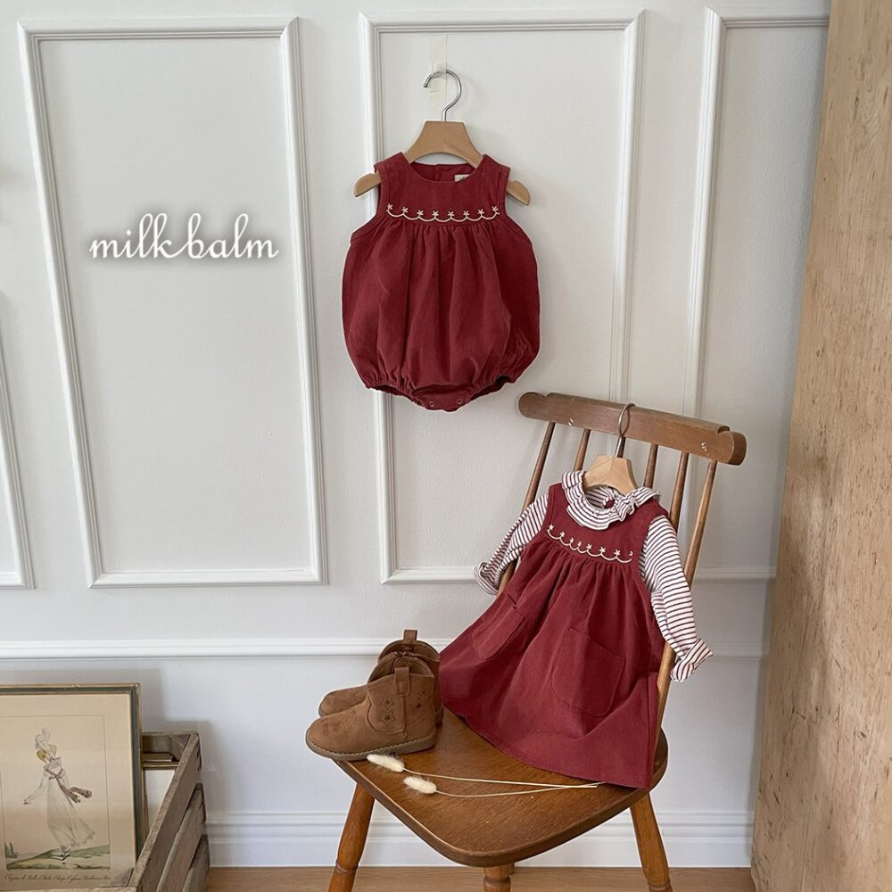 <b>MILKBALM洋裝</b>Winter 베일리 75-125CM