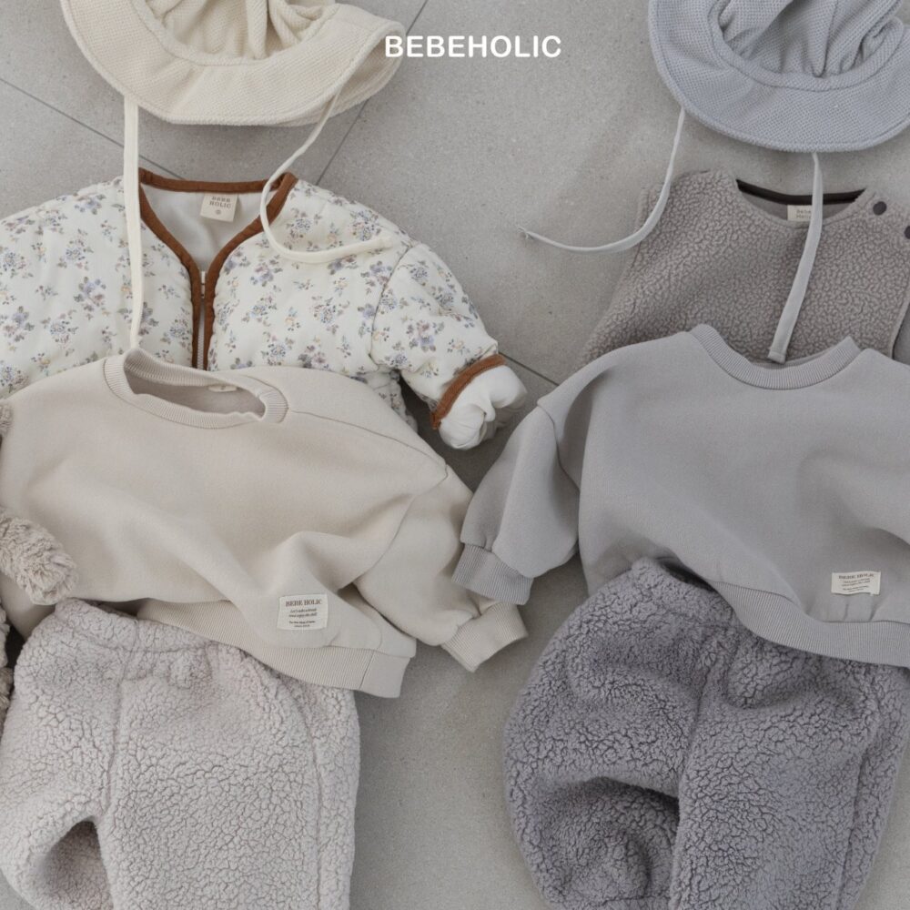 <b>BEBEHOLIC衛衣</b>Winter 모형빵떡맨투맨 3-18M
