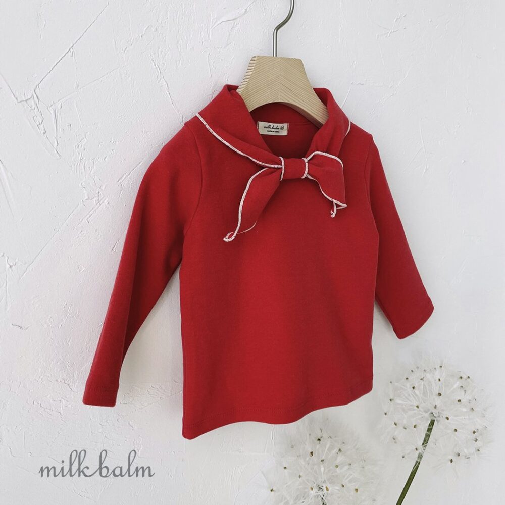 <b>MILKBALM上衣</b>Winter 밀크 세일러티(겨울) 75-125CM