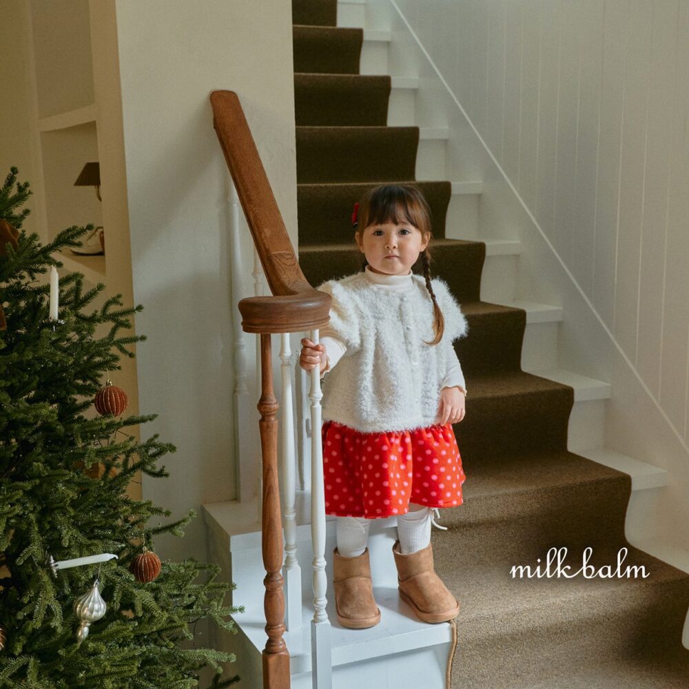<b>MILKBALM洋裝</b>Winter 레아캉캉 75-125CM