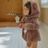 <b>MILKBALM包屁衣</b>Winter 곰돌이 자수 슈트 0-18M