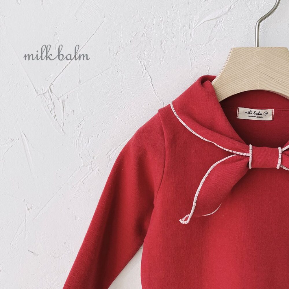<b>MILKBALM上衣</b>Winter 밀크 세일러티(겨울) 75-125CM