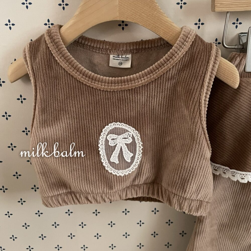 <b>MILKBALM背心</b>Winter 밍크 베스트 75-125CM