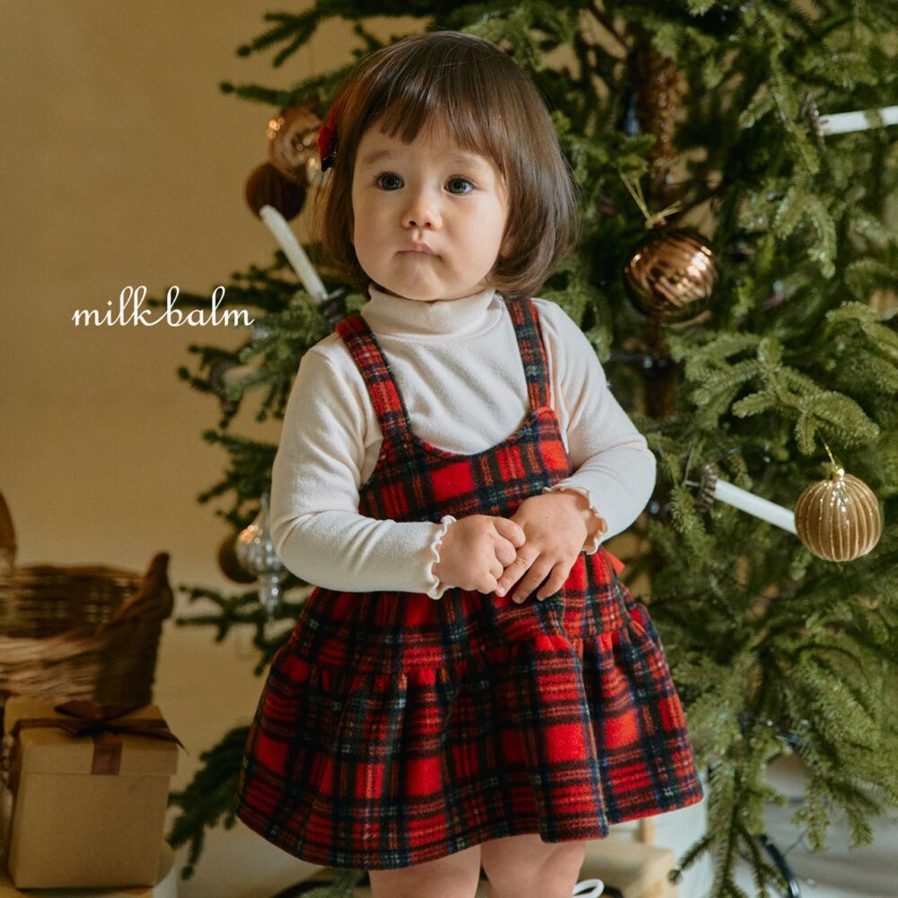 <b>MILKBALM洋裝</b>Winter 레아캉캉 75-125CM