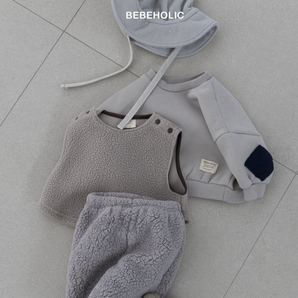 <b>BEBEHOLIC衛衣</b>Winter 모형빵떡맨투맨 3-18M
