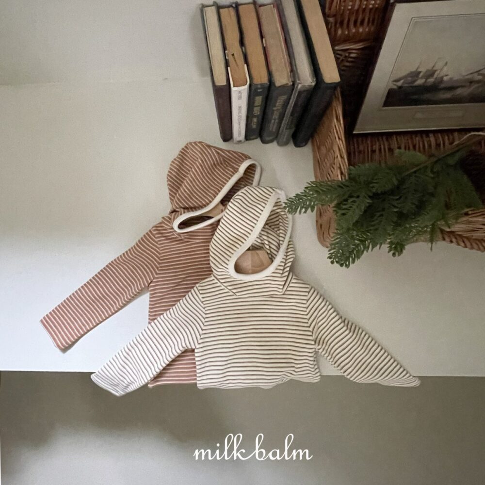 <b>MILKBALM連帽T恤</b>Winter 단가라 후드T 75-125CM