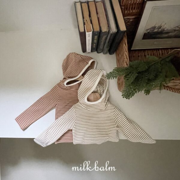 <b>MILKBALM連帽T恤</b>Winter 단가라 후드T 75-125CM