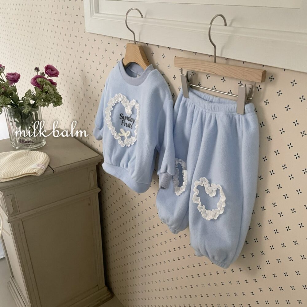 <b>MILKBALM衛衣</b>Winter 하트 맨투맨 75-125CM