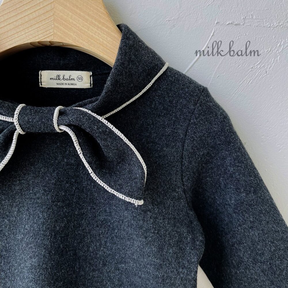 <b>MILKBALM上衣</b>Winter 밀크 세일러티(겨울) 75-125CM