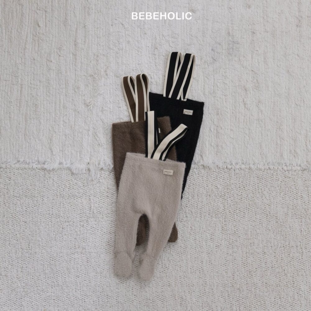 <b>BEBEHOLIC內搭褲</b>Winter앙고라멜빵레깅스3-18M