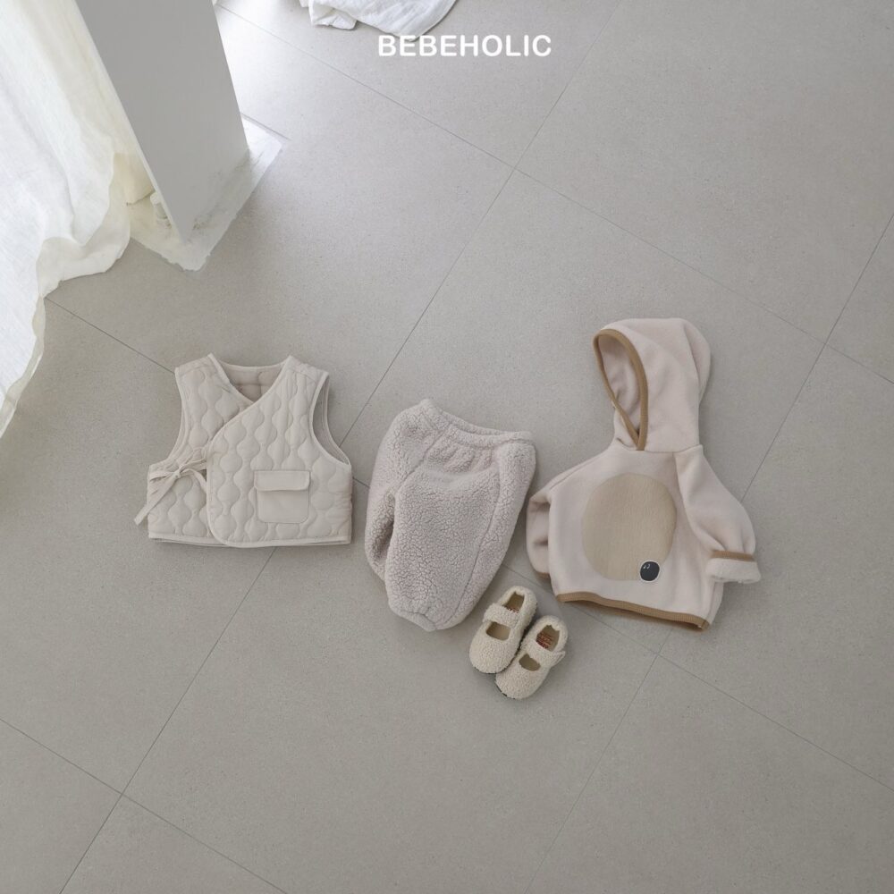 <b>BEBEHOLIC背心</b>Winter항아리퀼팅조끼6-18M