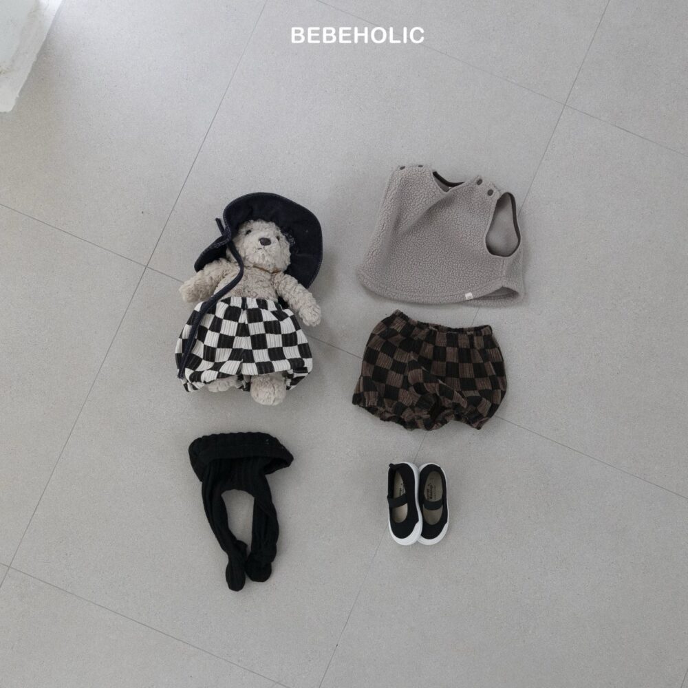<b>BEBEHOLIC褲子</b>Winter다트체크바지3-18M
