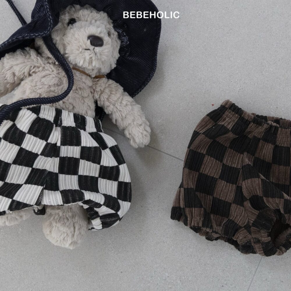 <b>BEBEHOLIC褲子</b>Winter다트체크바지3-18M