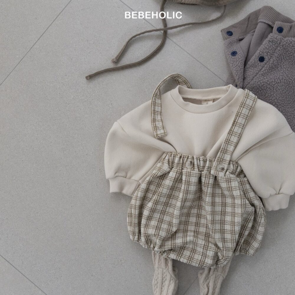 <b>BEBEHOLIC褲子</b>Winter크런치멜빵블루머3-18M