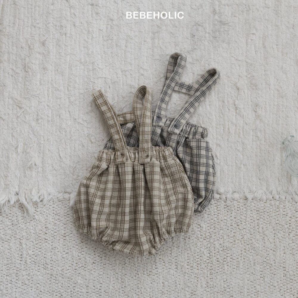 <b>BEBEHOLIC褲子</b>Winter크런치멜빵블루머3-18M