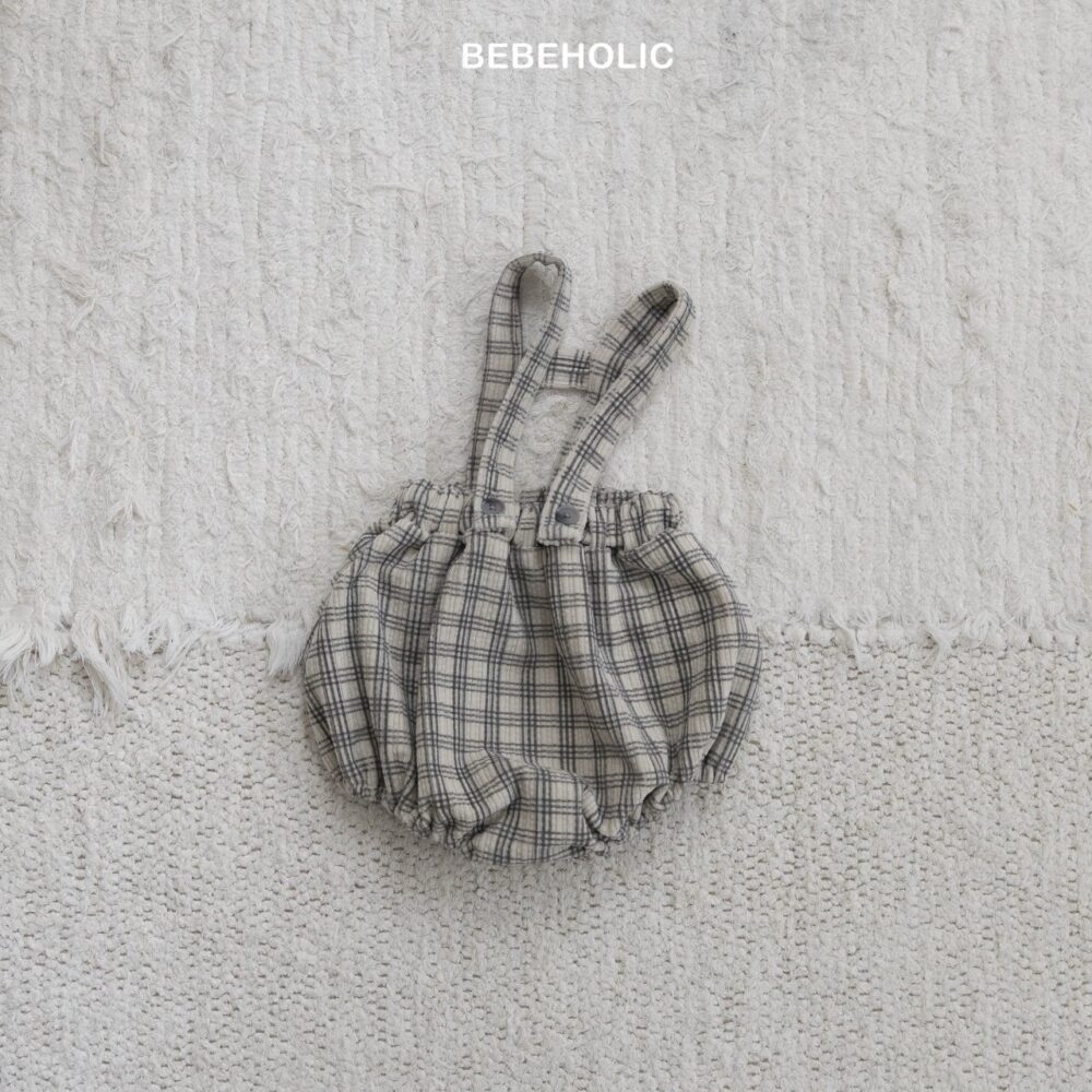 <b>BEBEHOLIC褲子</b>Winter크런치멜빵블루머3-18M