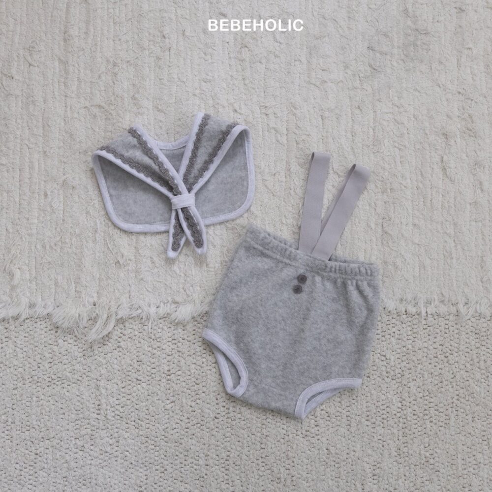 <b>BEBEHOLIC套裝</b>Winter 뽀글테리블루머세트 3-18M