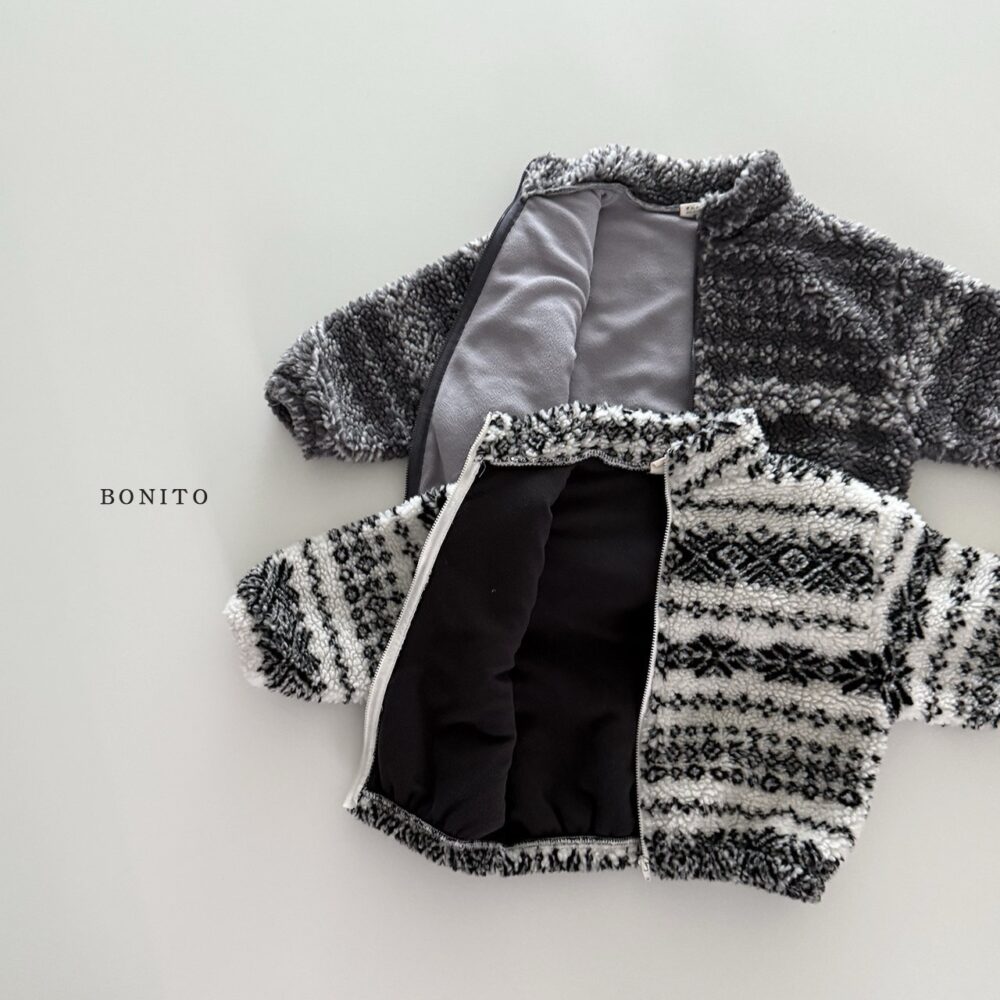 <b>BONITO外套</b>Winter눈꽃덤블집업 70-140CM