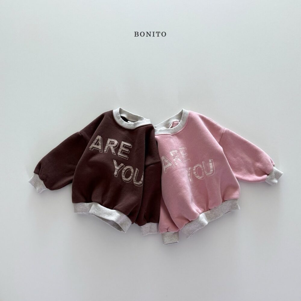 <b>BONITO衛衣</b>Winter알유배색맨투맨 70-140CM