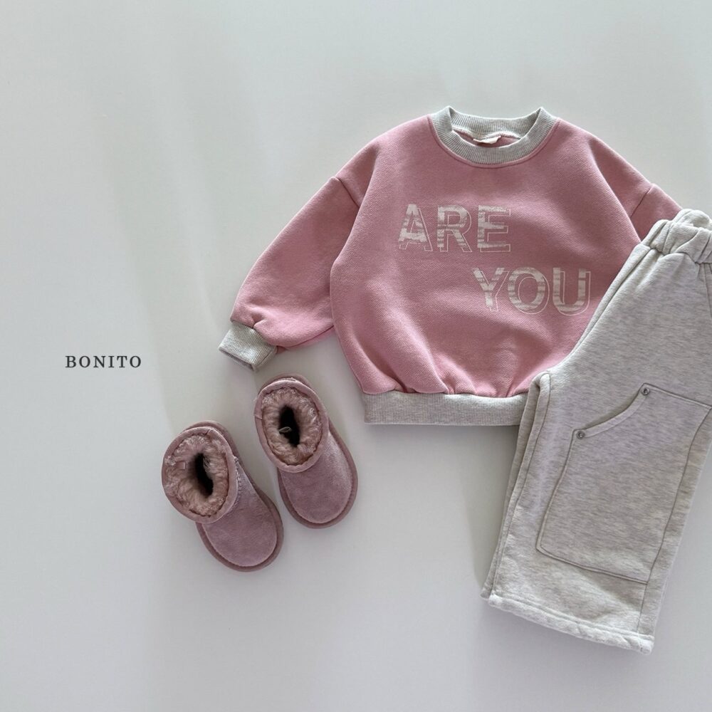 <b>BONITO衛衣</b>Winter알유배색맨투맨 70-140CM